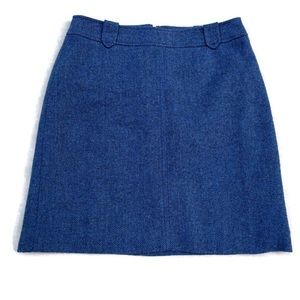 Talbots Petite Wool Career Skirt Lined 4P